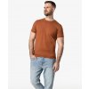 Pánske tričko slim fit CityZen DAVOS škoricová XXL Pánske tričko slim fit CityZen DAVOS škoricová XXL