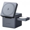 Anker - Charging Station Cube MagSafe magnetická nabíjacia stanica pre telefón, Apple Watch a AirPods, 15 W – čierna Anker - Charging Station Cube MagSafe magnetická nabíjacia stanica pre telefón, Apple Watch a AirPods, 15 W – čierna