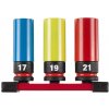 MILWAUKEE® 3 dielna sada hex priemyselných hlavíc SHOCKWAVE™ IMPACT DUTY 1/2
