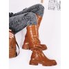 Dámske camel vysoké čižmy Evi - 37 Dámske camel vysoké čižmy Evi - 37