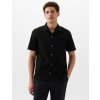 Brandit košel'a s krátkým rukávom black/gray čierna
