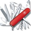 Nôž zatvárací multifunkčný VICTORINOX 1.3773 Handyman, 91mm - červený