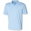 Henbury Pánske funkčné polo tričko H475 Light Blue 3XL Henbury Pánske funkčné polo tričko H475 Light Blue 3XL