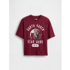 Detské oversize tričko Gap & Star Wars™ Červená S Červená Červená Detské oversize tričko Gap & Star Wars™ Červená S Červená Červená