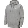 Nike Mikiny Club Hoodie PO Šedá Nike Mikiny Club Hoodie PO Šedá