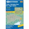 Tolmin, Bohinjske Gore, Krn, Vogel, Rodica - turistická mapa Tolmin, Bohinjske Gore, Krn, Vogel, Rodica - turistická mapa