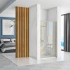 Rea Rapid Slide, posuvné sprchové dvere 1200 x 1950 mm, 6mm číre sklo, zlatý matný profil, REA-K4709 Rea Rapid Slide, posuvné sprchové dvere 1200 x 1950 mm, 6mm číre sklo, zlatý matný profil, REA-K4709