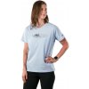 Northfinder Dámske outdoorové tričko voľného strihu z organickej bavlny RAYMUNDA lightblue