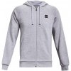 Pánska športová rozopínací mikina Under Armour RIVAL FLEECE FZ HOODIE šedá 1357111-011 - L Pánska športová rozopínací mikina Under Armour RIVAL FLEECE FZ HOODIE šedá 1357111-011 - L