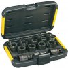 Sada orechov 17 dielna pre rázový uťahovač DEWALT DT7506 Sada orechov 17 dielna pre rázový uťahovač DEWALT DT7506