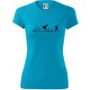 Karate EKG - Dámske Fantasy športové (dresovina) - XL ( Svetlý tyrkys ) Karate EKG - Dámske Fantasy športové (dresovina) - XL ( Svetlý tyrkys )