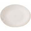 Jedálenský tanier WHITE FADE 28 cm, biely, keramika, MIJ Jedálenský tanier WHITE FADE 28 cm, biely, keramika, MIJ