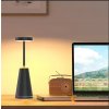 LED stolná lampa – DOTYKOVÁ, 3 farby svetla, USB-C, PRENOSNÁ, pamäť jasu ČIERNA LED stolná lampa – DOTYKOVÁ, 3 farby svetla, USB-C, PRENOSNÁ, pamäť jasu ČIERNA