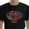 Tričko Striker Jawa Babetta - čierne, L Tričko Striker Jawa Babetta - čierne, L