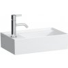Umývátko Laufen Kartell By Laufen 46x46 cm otvor pro baterii vlevo H8153350001111 Umývátko Laufen Kartell By Laufen 46x46 cm otvor pro baterii vlevo H8153350001111