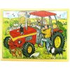 Bigjigs toys Traktor 24 dielov Bigjigs toys Traktor 24 dielov
