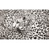 Fototapeta na stenu - FT0167 - Čiernobiely leopard 208cm x 146cm - Vliesová fototapeta Fototapeta na stenu - FT0167 - Čiernobiely leopard 208cm x 146cm - Vliesová fototapeta