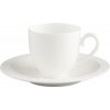 Villeroy & Boch White Pearl espresso šálka 0,1l + podšálka Villeroy & Boch White Pearl espresso šálka 0,1l + podšálka