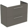 Ideal Standard i.Life S - Skrinka pod umývadlo, 80x38x63 cm, 2 zásuvky, sivý matný kremeň T5295NG Ideal Standard i.Life S - Skrinka pod umývadlo, 80x38x63 cm, 2 zásuvky, sivý matný kremeň T5295NG