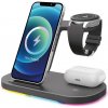 Aligator Stanice Smart Station S s bezdrátovým nabíjením 3v1, 15W Aligator Stanice Smart Station S s bezdrátovým nabíjením 3v1, 15W