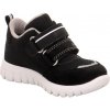 Superfit detské topánky Sport7 Mini Black čierna