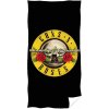 Carbotex · Bavlnená osuška Guns N' Roses - 100% bavlna, froté s gramážou 360 gr./m2 - 70 x 140 cm Carbotex · Bavlnená osuška Guns N' Roses - 100% bavlna, froté s gramážou 360 gr./m2 - 70 x 140 cm