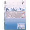 Zošit linajkový A4 Pukka Pad 100 listov Zošit linajkový A4 Pukka Pad 100 listov