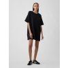 GAP Oversize mikinové šaty s logom VintageSoft Čierna XS GAP Oversize mikinové šaty s logom VintageSoft Čierna XS