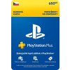 Dobíjacia karta PlayStation Plus Essential - Kredit 650 Kč (3M členstvo) - CZ (SCEE-CZ-00065000)