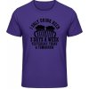 Akciové Gildan Soft-Style Tričko - Pivo Pijem Včera, dnes a Zajtra - Purple - XXL - Pánske Akciové Gildan Soft-Style Tričko - Pivo Pijem Včera, dnes a Zajtra - Purple - XXL - Pánske