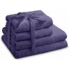Fialové froté bavlnené uteráky a osušky v súprave 4 ks Amari – Restilo Fialové froté bavlnené uteráky a osušky v súprave 4 ks Amari – Restilo