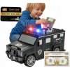 Pokladnička Elektronický trezor Polícia Auto na PIN Bankovky Svetlá FACE ID Pokladnička Elektronický trezor Polícia Auto na PIN Bankovky Svetlá FACE ID