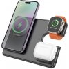 HOCO CQ1 Indukčná nabíjačka, 15 W, 3v1 - Apple, Apple Watch, Airpods, čierna HOCO CQ1 Indukčná nabíjačka, 15 W, 3v1 - Apple, Apple Watch, Airpods, čierna
