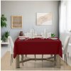 Obrus Standard bordový Bordová 140x160 cm Obrus Standard bordový Bordová 140x160 cm