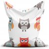 Sablio Sedací vak Sovy 2 - 150x100 cm Sablio Sedací vak Sovy 2 - 150x100 cm