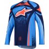 ALPINESTARS dres TECHSTAR NOMUR tmavo modrá/oranžová/modrá 2026 - L ALPINESTARS dres TECHSTAR NOMUR tmavo modrá/oranžová/modrá 2026 - L