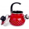 Orion Čajník smalt s píšťalou BODKA 1,75 l Orion Čajník smalt s píšťalou BODKA 1,75 l