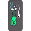 Picasee silikónový čierny obal pre Motorola Edge 40 Neo - Earth - Sám doma Picasee silikónový čierny obal pre Motorola Edge 40 Neo - Earth - Sám doma