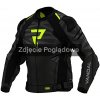 REBELHORN VANDAL 2 BLACK GREY FLUO YELLOW LEATHER MOTORCYCLE JACKET - 62 REBELHORN VANDAL 2 BLACK GREY FLUO YELLOW LEATHER MOTORCYCLE JACKET - 62