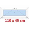Soft Plastové okno 110x45 cm, sklopné Soft Plastové okno 110x45 cm, sklopné