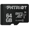 PATRIOT 64GB microSDHC Class10 bez adaptéru PSF64GMDC10 PATRIOT 64GB microSDHC Class10 bez adaptéru PSF64GMDC10