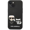 Puzdro Karl Lagerfeld Liquid Silicone Choupette iPhone 14 Plus - čierne Puzdro Karl Lagerfeld Liquid Silicone Choupette iPhone 14 Plus - čierne