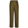 Gant Pleated Twill Chinos Dark Cactus