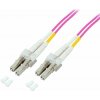 Techly Optický patchcord OM4 50/125 mm LC-LC Duplex 3m Techly Optický patchcord OM4 50/125 mm LC-LC Duplex 3m