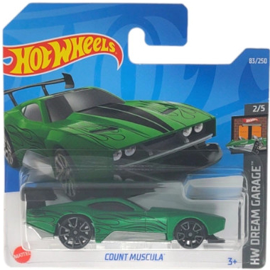 Hot Wheels Count Muscula Green