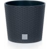 Prosperplast kvetináč Rato Round Antracit 25 cm Prosperplast kvetináč Rato Round Antracit 25 cm