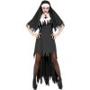 Hororová Mníška, dámsky kostým M Hororová Mníška, dámsky kostým M