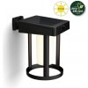 Philips 8720169263932 UltraEfficient Solar Camill solárne nástenné svietidlo so senzorom LED 1,4W 250/25lm 3000K IP44 čierna Philips 8720169263932 UltraEfficient Solar Camill solárne nástenné svietidlo so senzorom LED 1,4W 250/25lm 3000K IP44 čierna