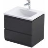 Oristo Brylant Uni skrinka 59.6x45.5x50 cm závesná kúpeľňová skrinka pod umývadlo čierna OR36-SD2S-60-8-V3 Oristo Brylant Uni skrinka 59.6x45.5x50 cm závesná kúpeľňová skrinka pod umývadlo čierna OR36-SD2S-60-8-V3