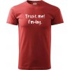 Trust me I´m an Ing. / Ver mi som Ing. - Klasické pánske tričko vyššej gramáže - 3XL ( Bordová ) Trust me I´m an Ing. / Ver mi som Ing. - Klasické pánske tričko vyššej gramáže - 3XL ( Bordová )